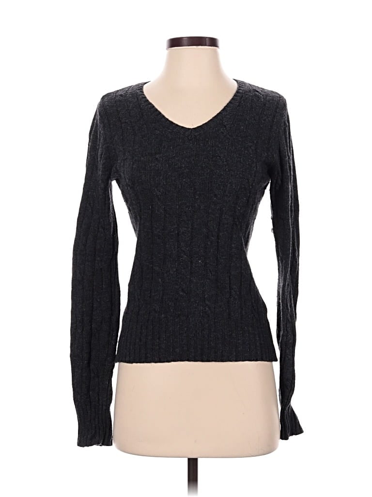 Pre-owned Merona Pullover Sweater In Gray