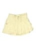Justice 100% Polyester Solid Yellow Skort Size 10 - photo 1