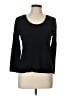 Elie Tahari Black Pullover Sweater Size L - photo 1