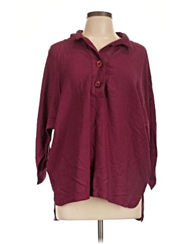 John Mark 3/4 Sleeve Button-Down Shirt (view 1)