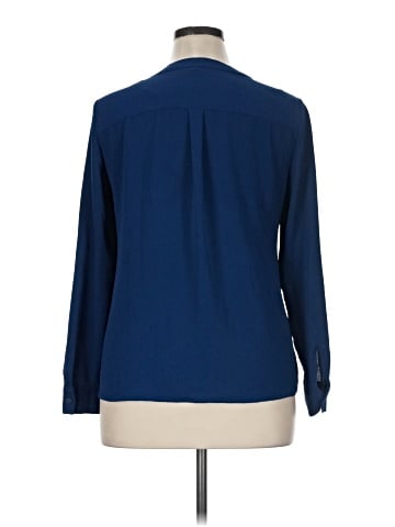 NY Collection Long Sleeve Blouse (view 2)
