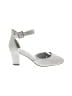 Trary Silver Heels Size 8 - photo 1