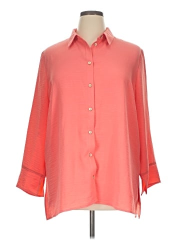 Counterparts 3/4 Sleeve Blouse (view 1)