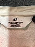 H&M Ivory Sweatshirt Size 8 - 10 - photo 3