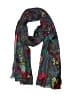 Unbranded Floral Teal Scarf One size - photo 1