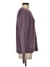 IZOD 100% Cotton Tweed Purple Pullover Sweater Size S - photo 4