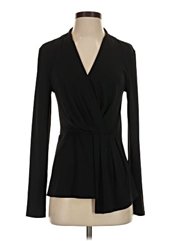 H By Halston Long Sleeve Blouse (view 1)