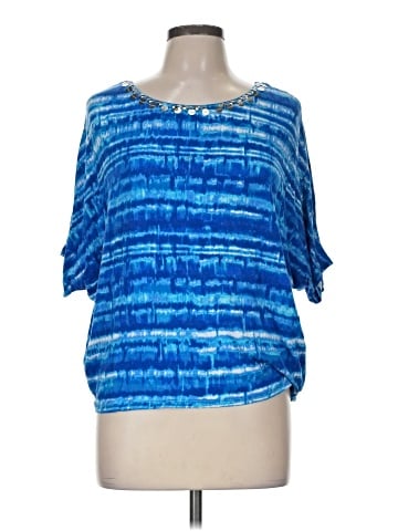 Ruby Rd. Short Sleeve Blouse (view 1)