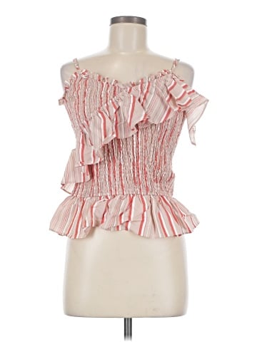 Kaari Blue Sleeveless Blouse (view 1)