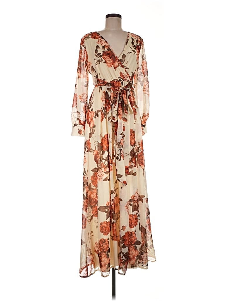 Pre-owned Baltic Born Casual Dress In Brown
