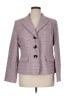 Kasper 100% Polyester Tweed Pink Blazer Size 16 - photo 1