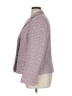 Kasper 100% Polyester Tweed Pink Blazer Size 16 - photo 5