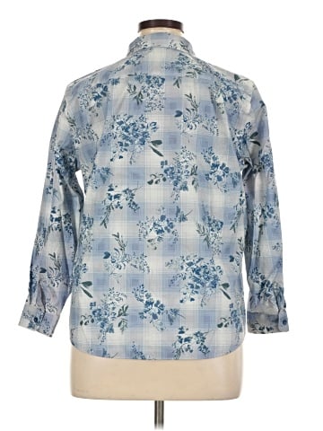 Coldwater Creek 3/4 Sleeve Button-Down Shirt (view 2)