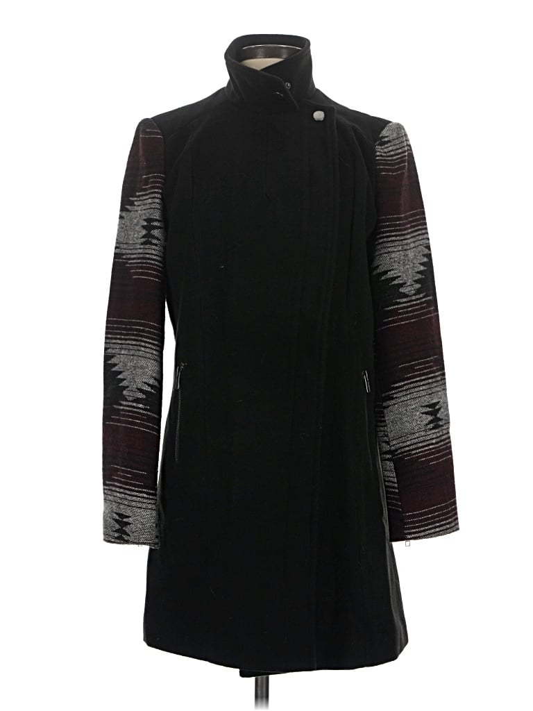 Pre-owned Paper Crane Coat In Black