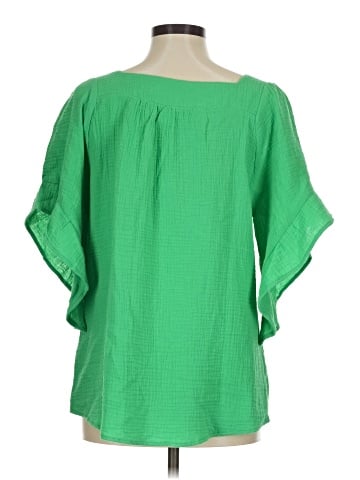 Belle By Kim Gravel 3/4 Sleeve Blouse (view 2)