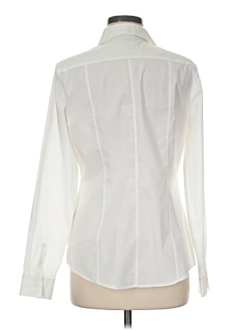 White House Black Market Long Sleeve Blouse (view 2)