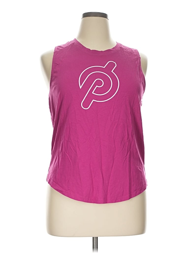 Pre-owned Peloton Active Tank Top In Pink