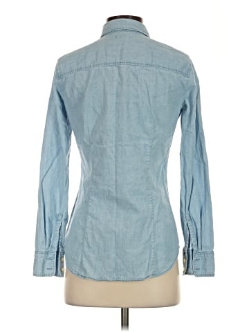 J.Crew Factory Store Long Sleeve Button-Down Shirt (view 2)