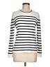 J. McLaughlin Stripes Ivory Pullover Sweater Size M - photo 1