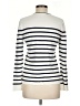 J. McLaughlin Stripes Ivory Pullover Sweater Size M - photo 2