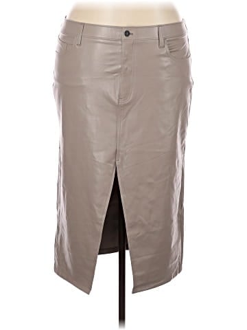 Abercrombie & Fitch Faux Leather Skirt (view 1)