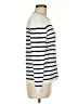 J. McLaughlin Stripes Ivory Pullover Sweater Size M - photo 4