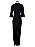 Black Halo Solid Black Jumpsuit Size 0 - photo 2