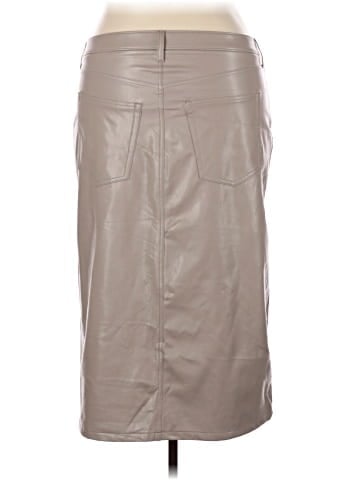 Abercrombie & Fitch Faux Leather Skirt (view 2)