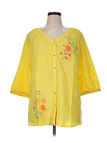 D&Co. 3/4 Sleeve Blouse (view 1)