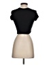 Alo Black Short Sleeve Turtleneck Size XXS (estimated) - photo 2