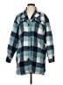 Old Navy Plaid Blue Coat Size S - photo 1