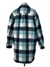 Old Navy Plaid Blue Coat Size S - photo 2