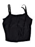 Basic Editions Black Swimsuit Top Size 24W - photo 2