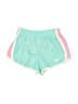 Nike 100% Polyester Color Block Green Athletic Shorts Size 4T - photo 1