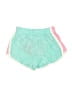 Nike 100% Polyester Color Block Green Athletic Shorts Size 4T - photo 2