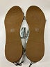 Eileen Fisher 100% Leather Silver Sandals Size 8 - photo 4