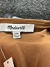 Madewell 100% Polyester Gold Sleeveless Top Size XXL - photo 7