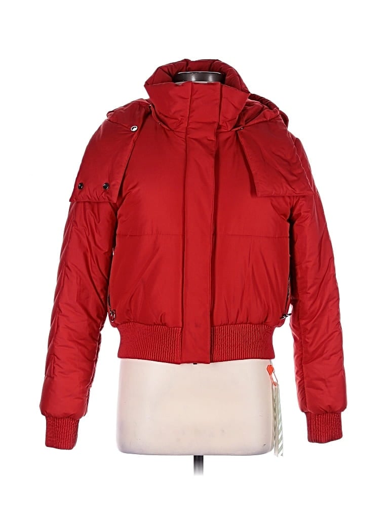 Pre-owned Off-white Snow Jacket In Red