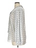 Adrianna Papell 100% Polyester Silver Long Sleeve Blouse Size XL - photo 5