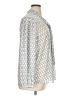 Adrianna Papell 100% Polyester Silver Long Sleeve Blouse Size XL - photo 4