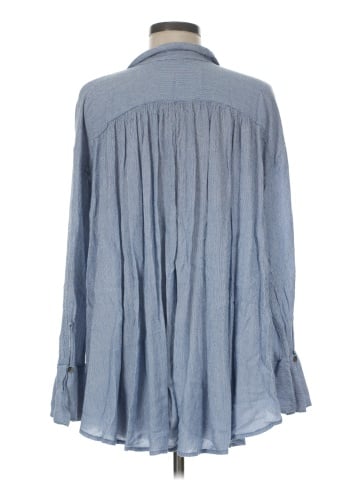 Free People 3/4 Sleeve Button-Down Shirt (view 2)