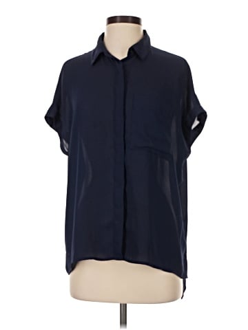 Banana Republic Factory Store Short Sleeve Blouse (view 1)