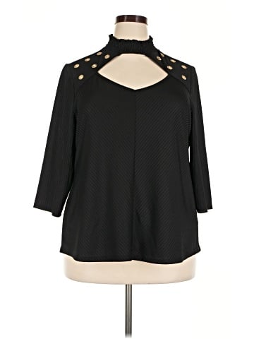 Belldini 3/4 Sleeve Blouse (view 1)