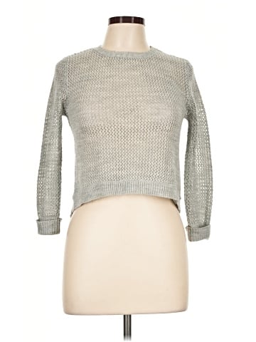 Aqua Pullover Sweater (view 1)