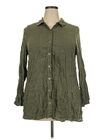 Style&Co Long Sleeve Button-Down Shirt (view 1)