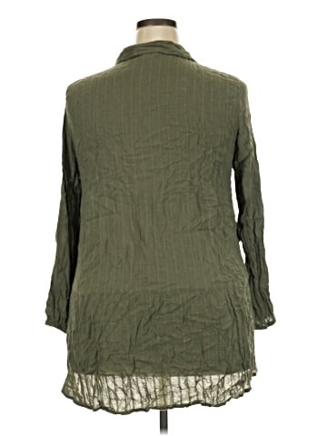 Style&Co Long Sleeve Button-Down Shirt (view 2)