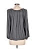Studio M Gray 3/4 Sleeve Top Size L - photo 2