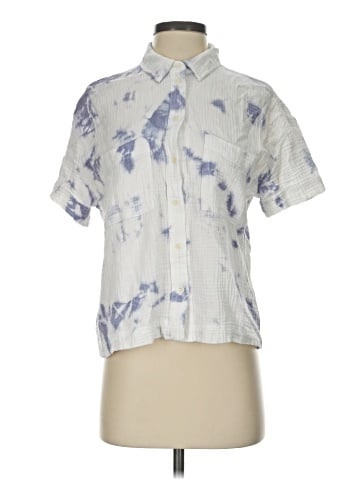 Madewell Lightspun Beachside Shirt in Tie-Dye (view 1)