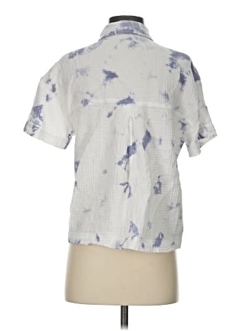 Madewell Lightspun Beachside Shirt in Tie-Dye (view 2)