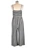 Eyeshadow Chevron-herringbone Gray Jumpsuit Size L - photo 2